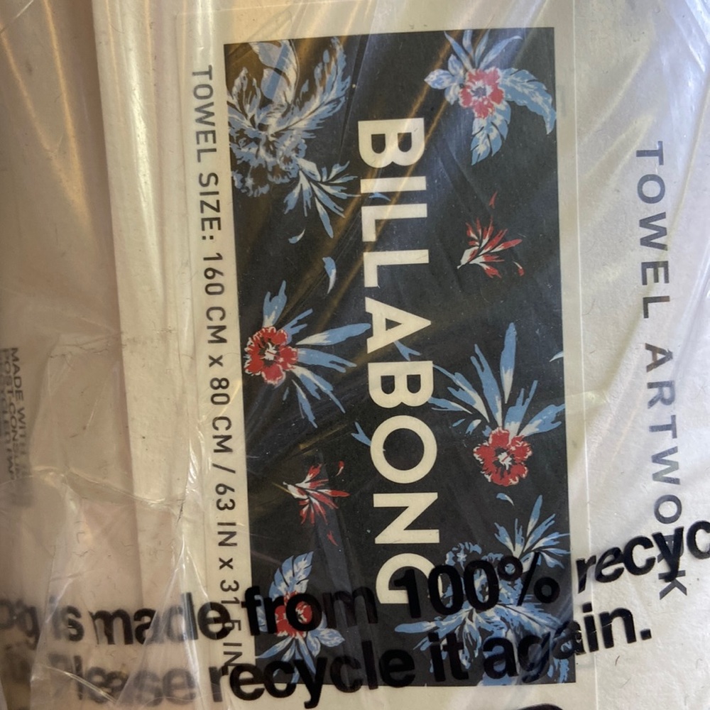 Billabong towel